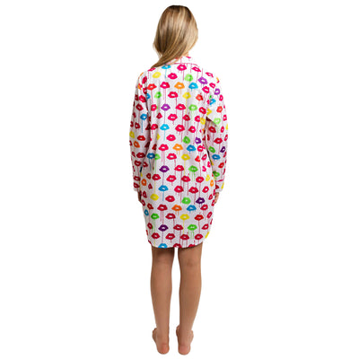 Women's Drawbertson Drippy Lips Night Shirt