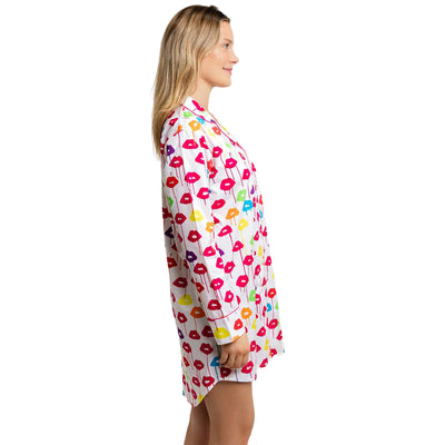Women's Drawbertson Drippy Lips Night Shirt