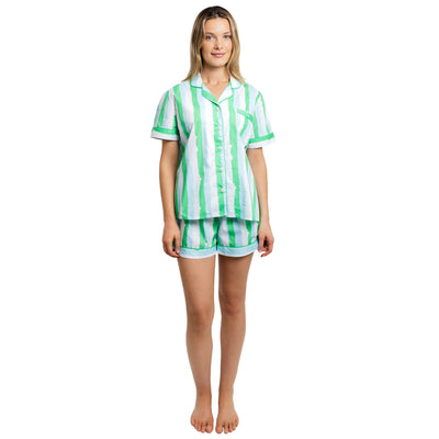 Women's Drawbertson Wild Stripes Short PJ Set