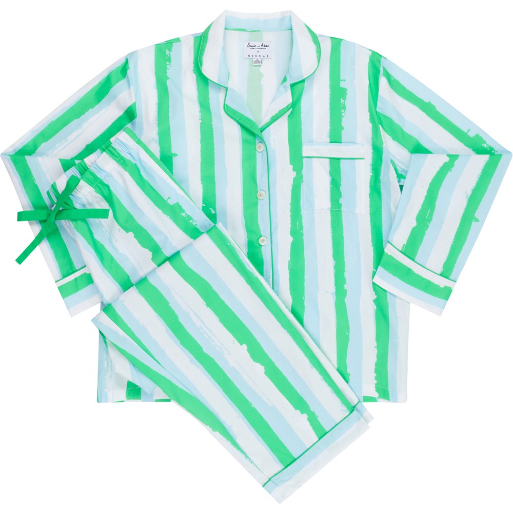 Women's Drawbertson Wild Stripes Long PJ Set