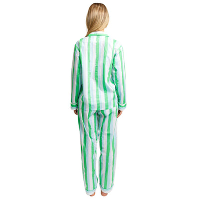 Women's Drawbertson Wild Stripes Long PJ Set