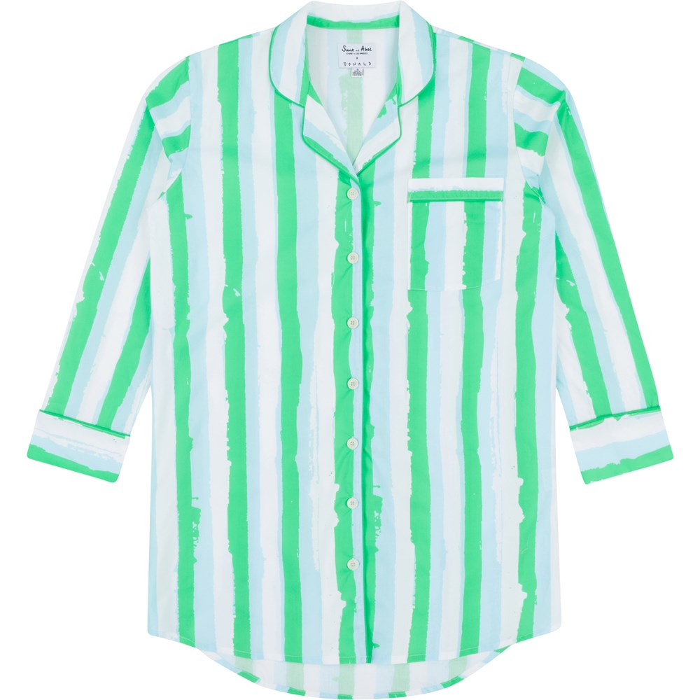 Women's Drawbertson Wild Stripes Night Shirt