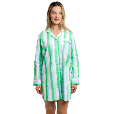 Women's Drawbertson Wild Stripes Night Shirt