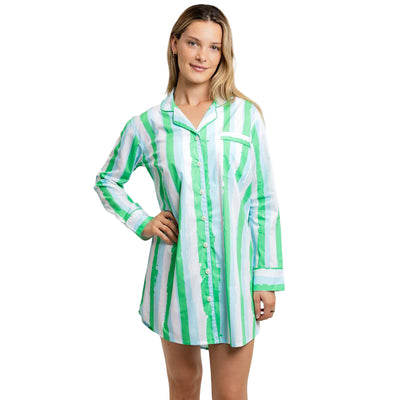 Women's Drawbertson Wild Stripes Night Shirt