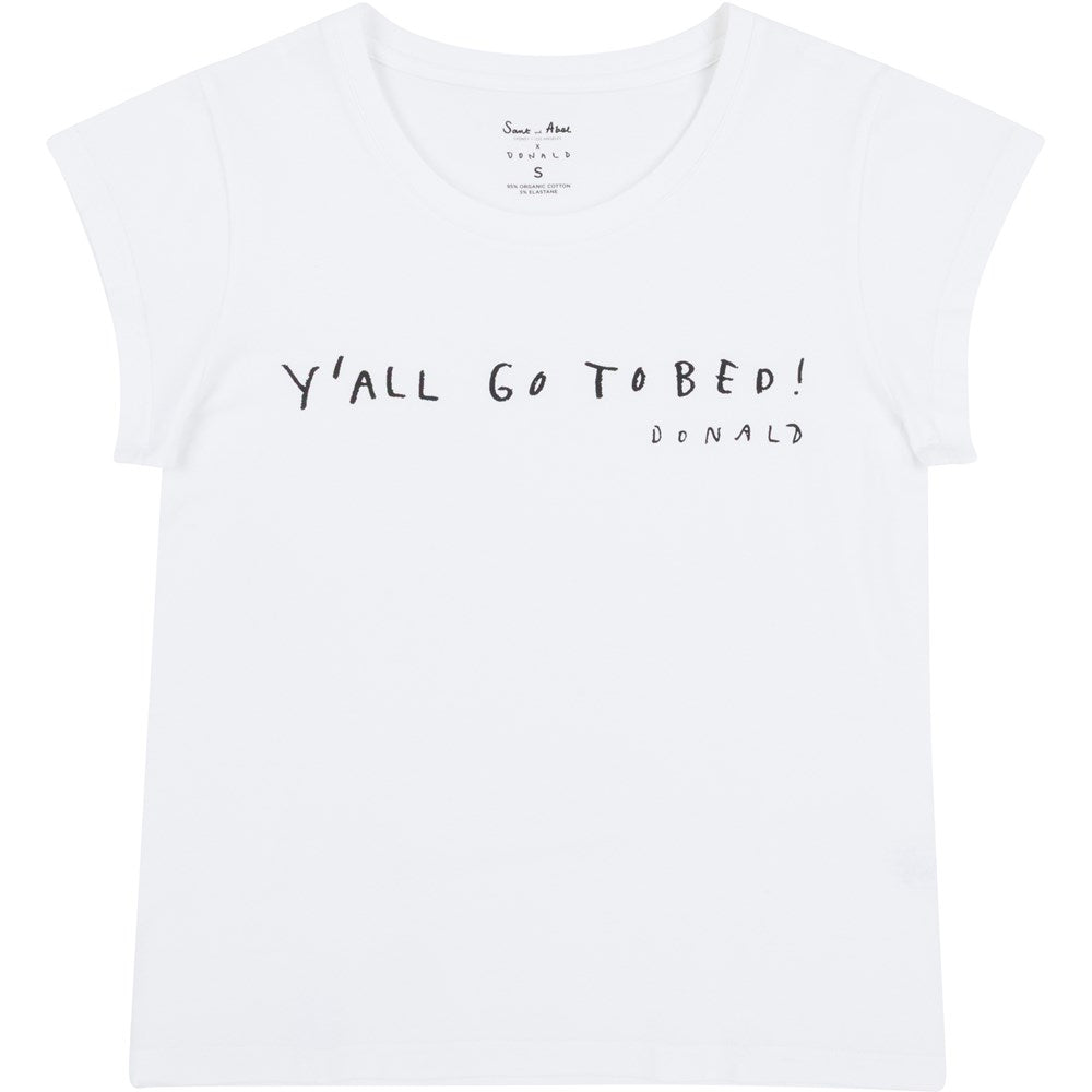 Women's Drawbertson Y'All Go To Bed T-Shirt