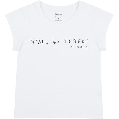 Women's Drawbertson Y'All Go To Bed T-Shirt