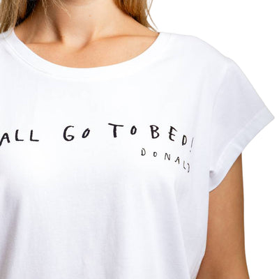 Women's Drawbertson Y'All Go To Bed T-Shirt