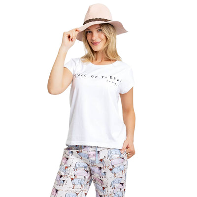 Women's Drawbertson Y'All Go To Bed T-Shirt