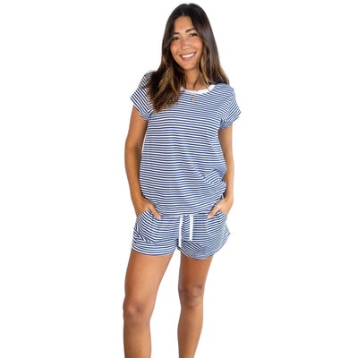 Women's Marina Jersey Short Sleeve Set