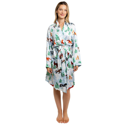 Women's Skydog Wild & Free SILK Robe