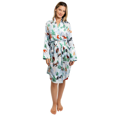 Women's Skydog Wild & Free SILK Robe