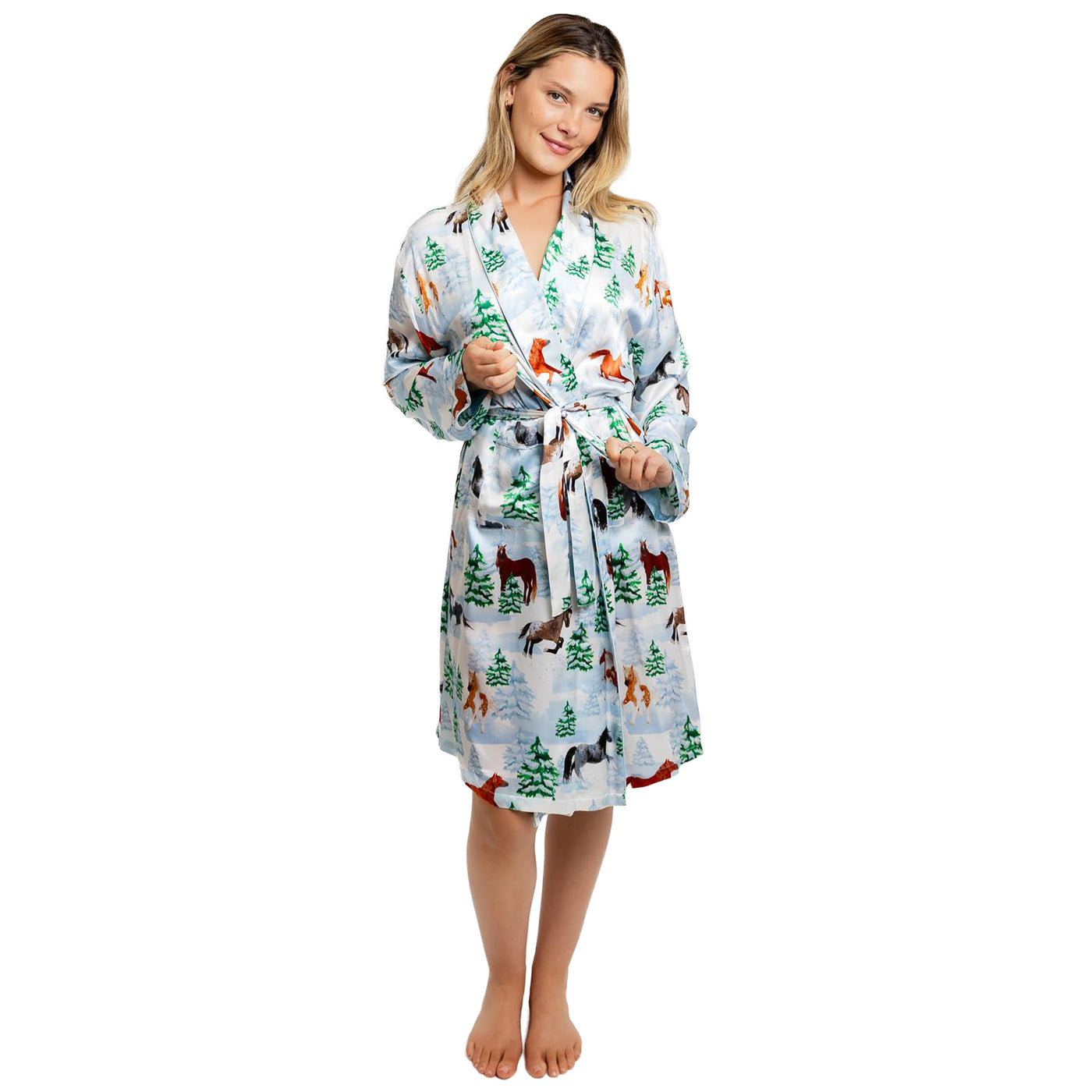 Women's Skydog Wild & Free SILK Robe