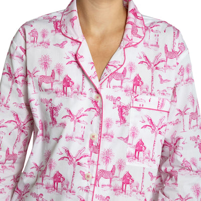 Women's Skydog Pink Night Shirt