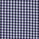 Men's Hepburn Gingham Navy Long PJ Set