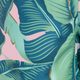Men's Martinique® Green + Pink Banana Leaf Swim Shorts