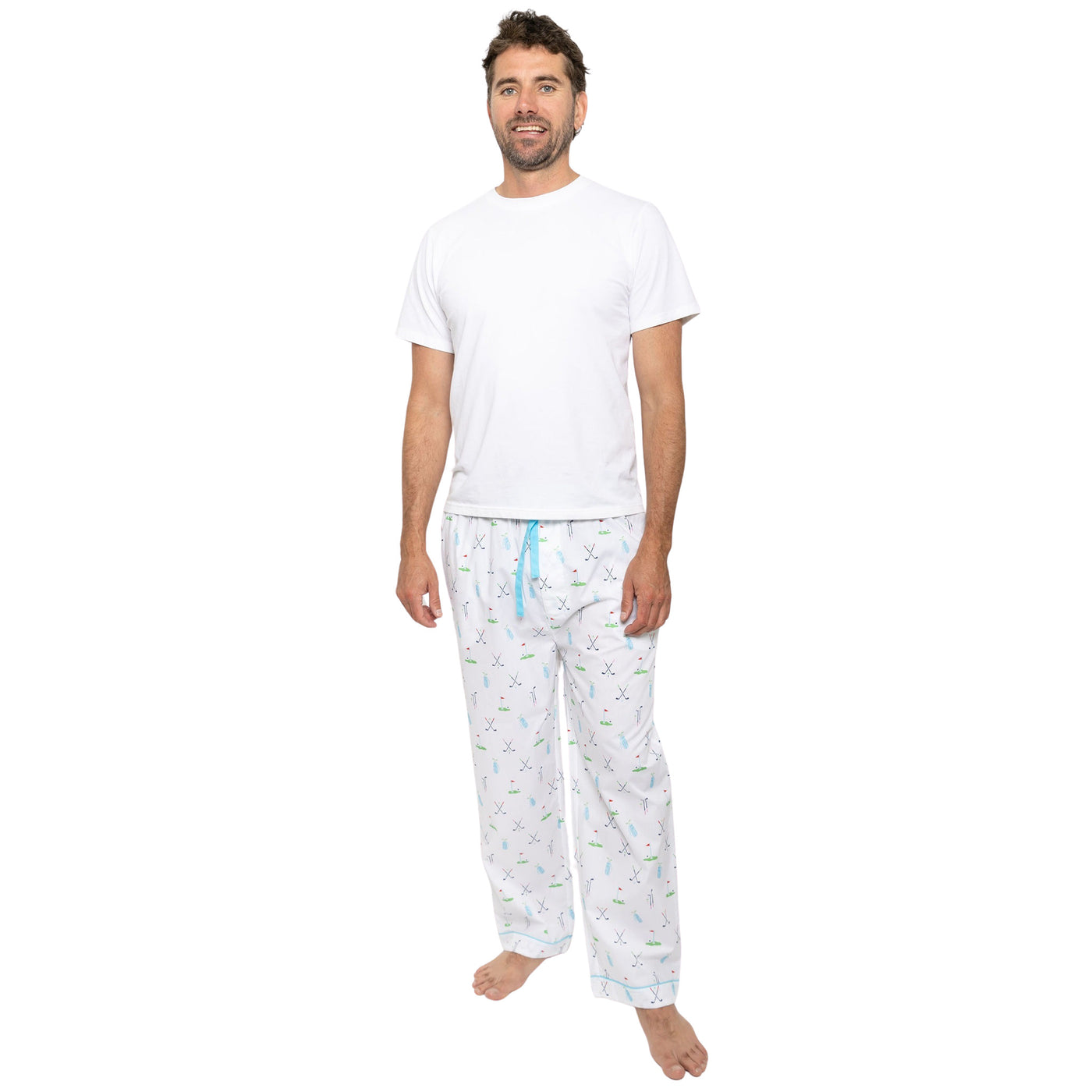 Mens Golf Pajama Pants
