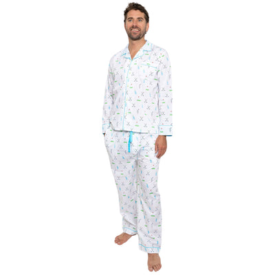 Mens Golf Pajama Set