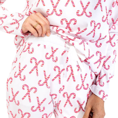 Womens Candy Long PJ Set