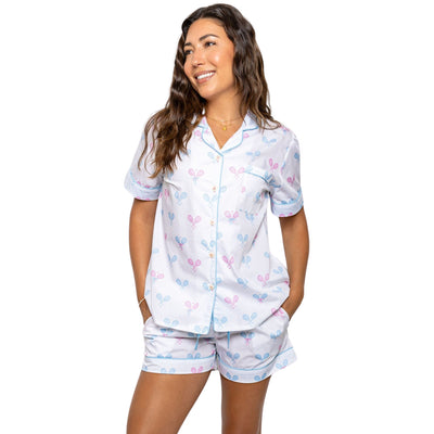 Womens Cotton Short Pajama Set