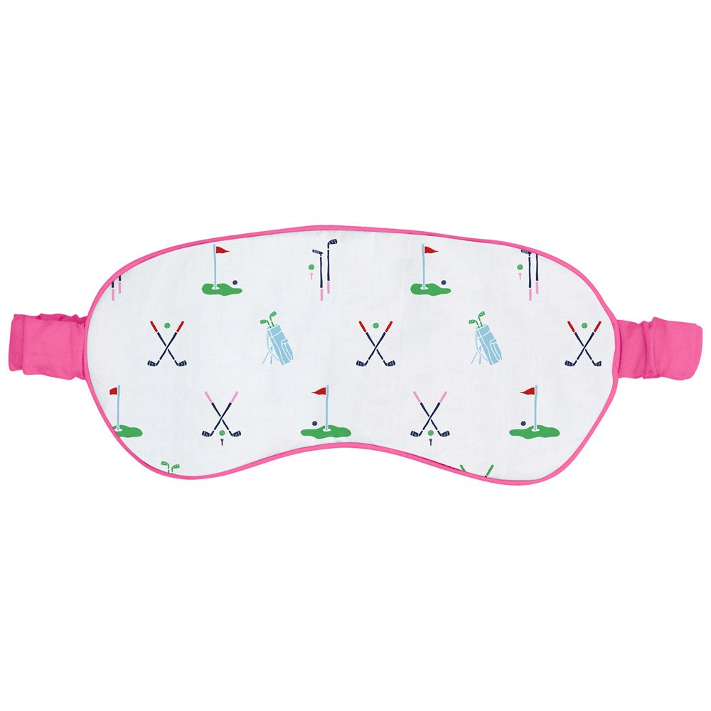 Womens Golf Printed Eye Mask
