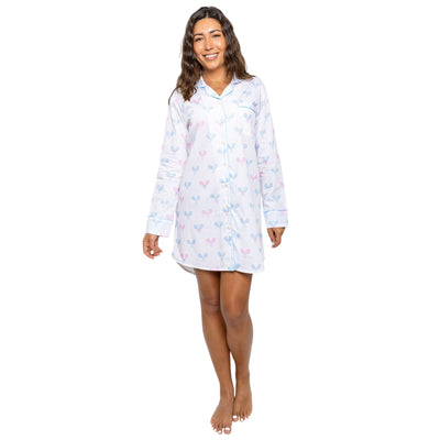 Womens Tennis Printed Night Shirt