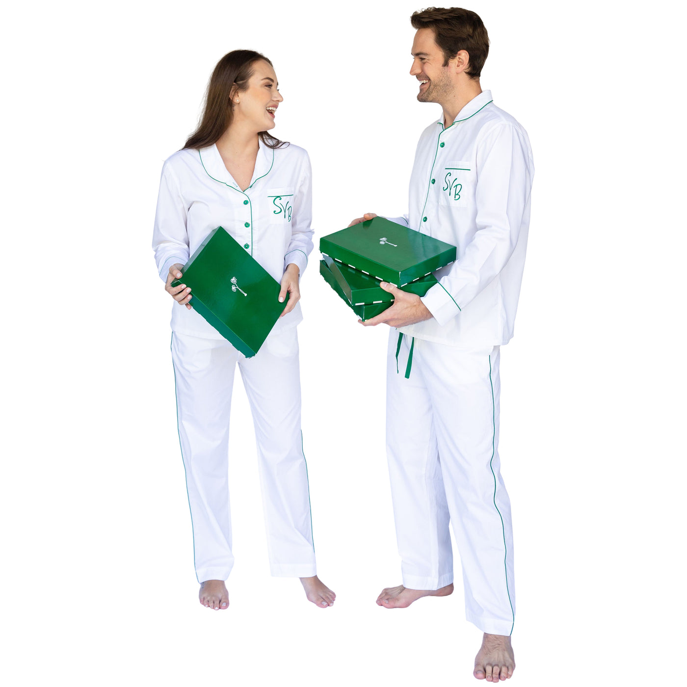 Men's SVB Long Shirt + PJ Pant Set