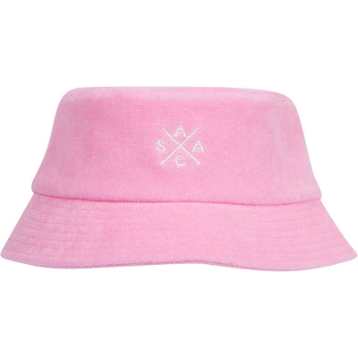 Kids Andy Cohen Pink Terry Bucket Hat