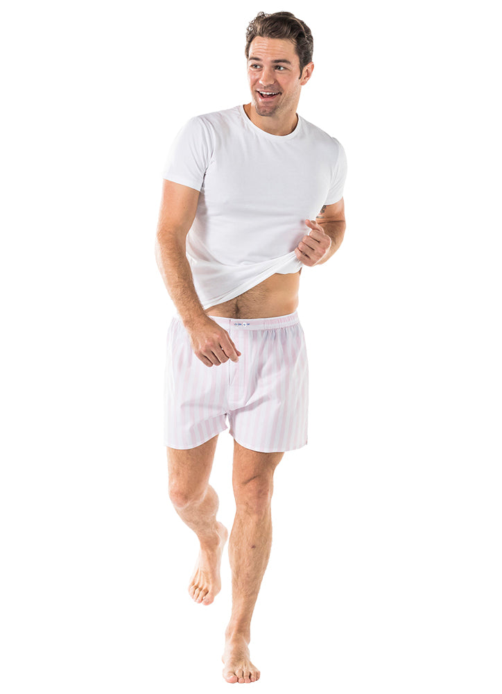 Men's Braddock Pink Boxer Shorts