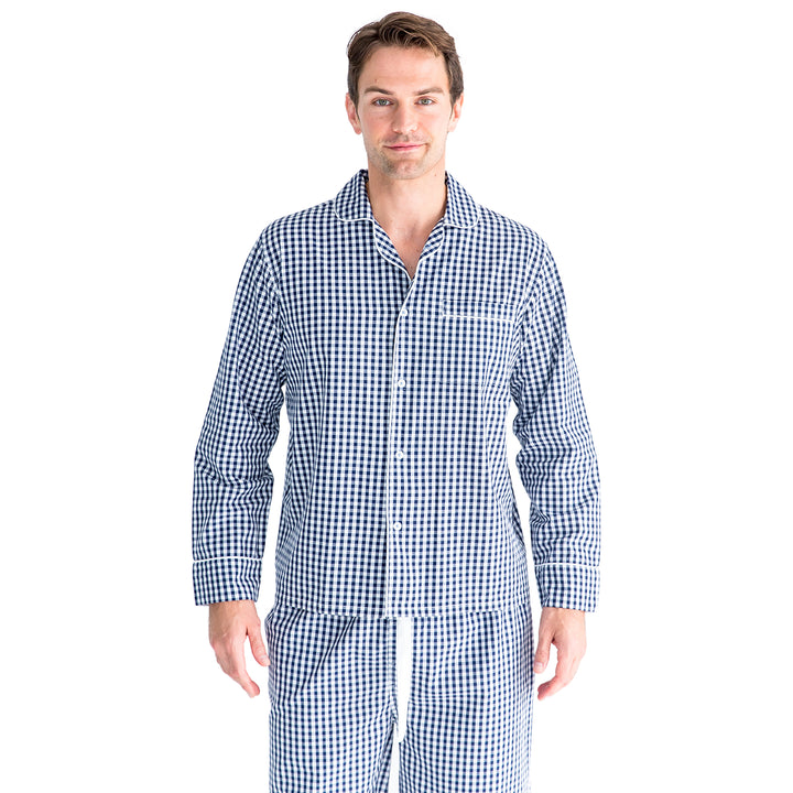 Pevtufa Men'S Pajama Set 2 Piece Loungewear Pjs, Long Sleeve