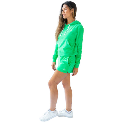 Women's Andy Cohen Mint Terry Hoodie