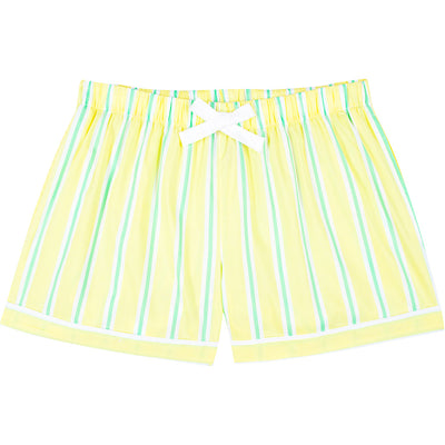 Women's Andy Cohen Yellow Stripe Boxer Shorts