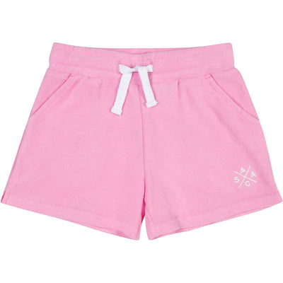 Women's Andy Cohen Pink Terry Shorts